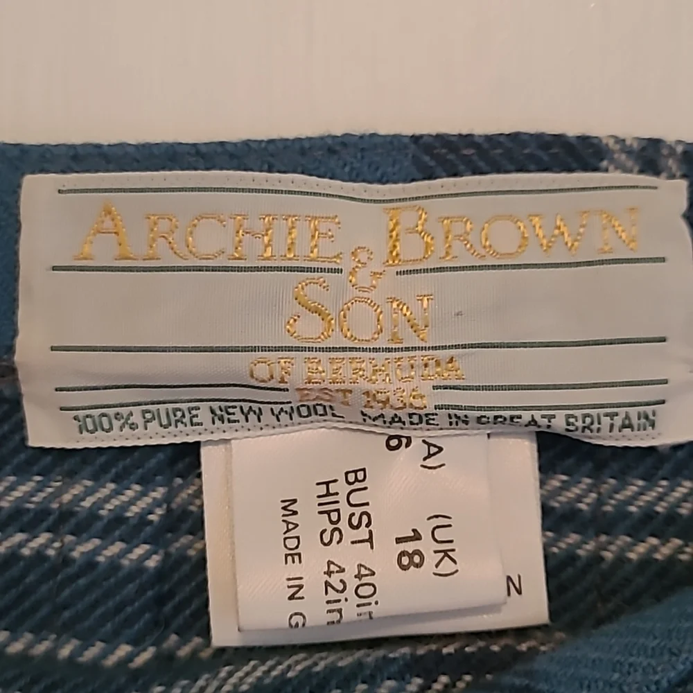Archie & Brown Kilt from Great Britain - 100% Wool - Picture 5 of 8